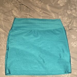 Elegant Teal Women's Skirt